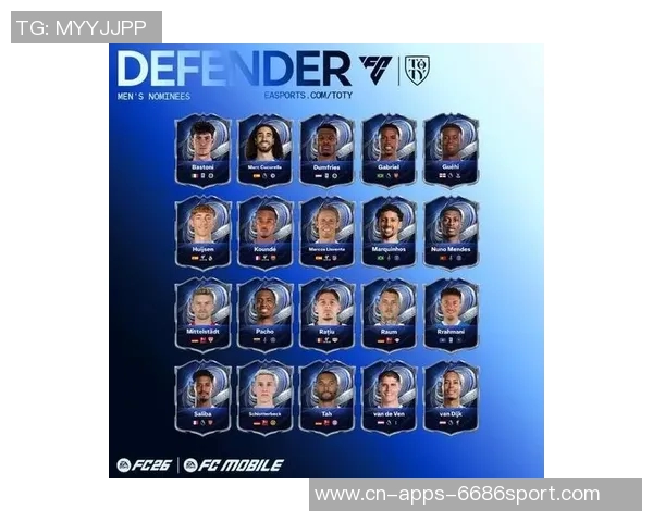 FC26年度蓝球员候选名单公布亚马尔拉菲中场入选梅西C罗再度争夺荣誉